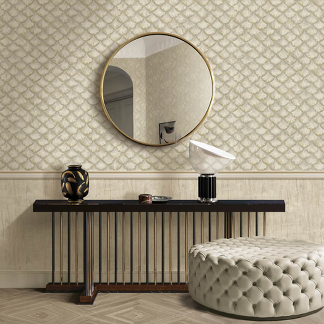 Tapeta wachlarze Valentin Yudashkin 86097 Collection N.5 Gold Edition - 106 cm szer.