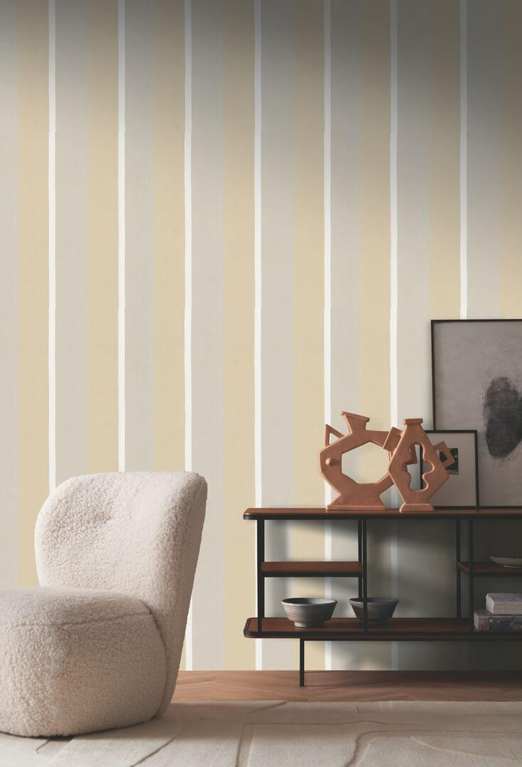 Tapeta winylowe pasy Casamance 76040100 Sinopia Select 9