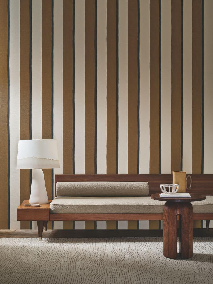 Tapeta winylowe pasy Casamance 76040406 Sinopia Select 9