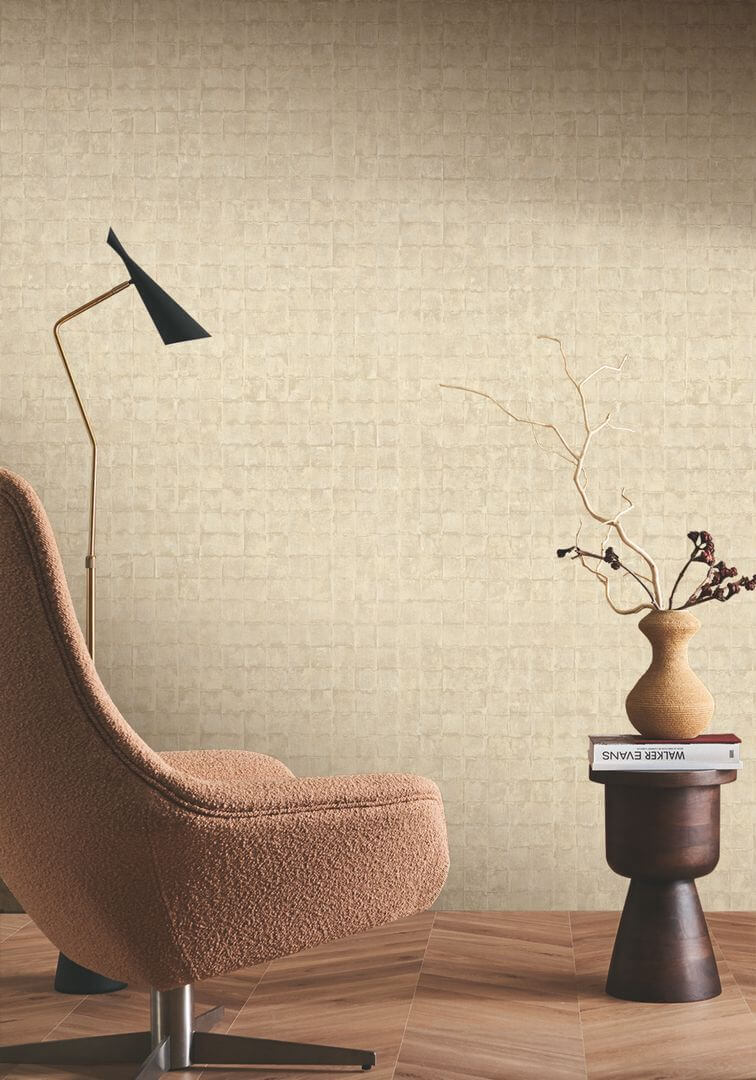 Tapeta postarzana mozaika Casamance 76080202 Faenza Select 9