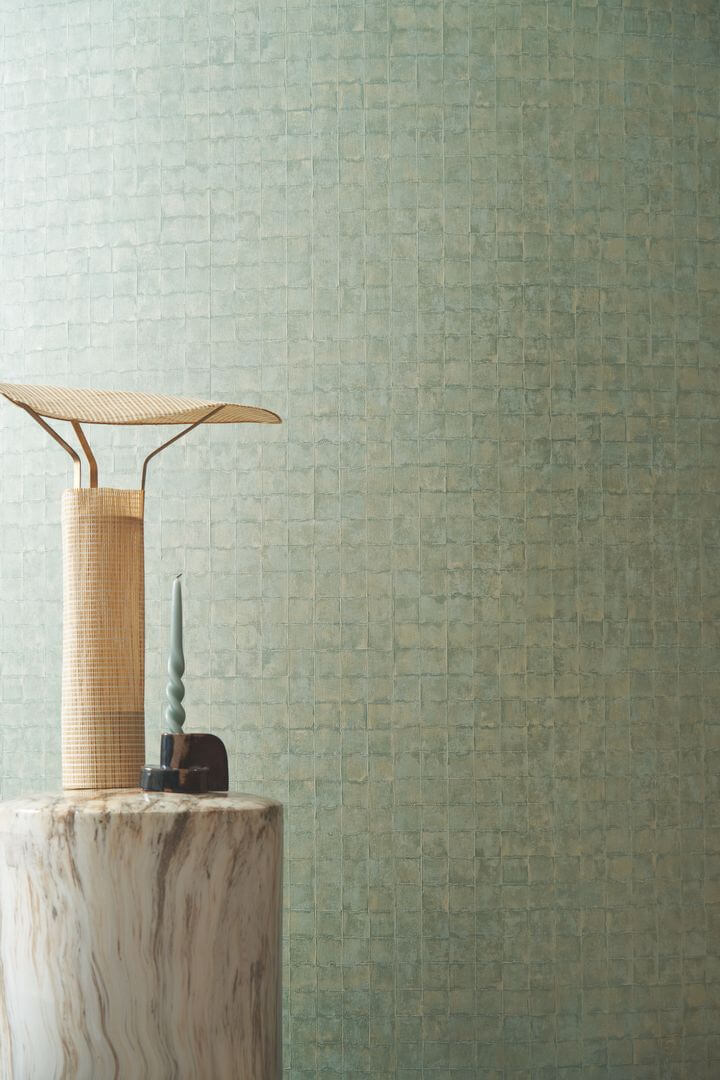 Tapeta postarzana mozaika Casamance 76080610 Faenza Select 9