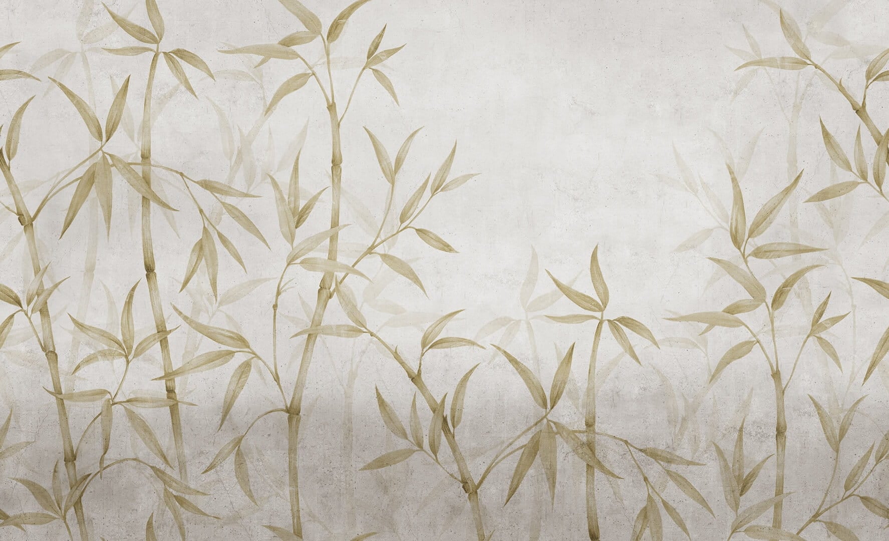 Fototapeta roślinna bambus Rebel Walls R20364 Bamboo Horizon Yellow Hot Pops