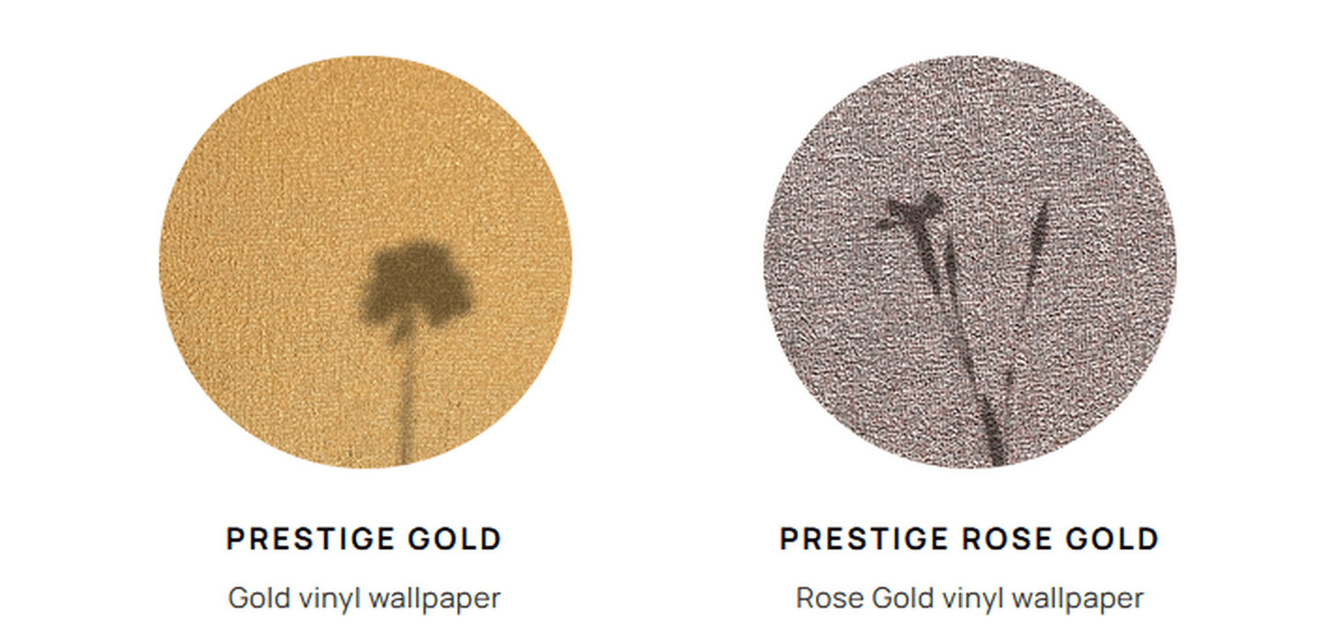 Fototapeta tropikalny krajobraz Instabilelab JUSTINE Rose Gold 24K