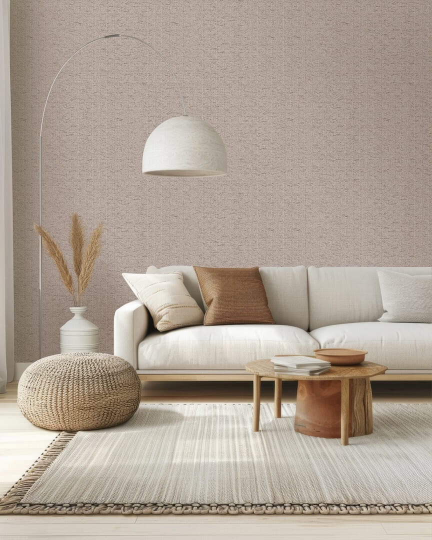 Okładzina Tapeta obiektowa delikatna jodełka Tela W-47426-101-006 Vinylpex