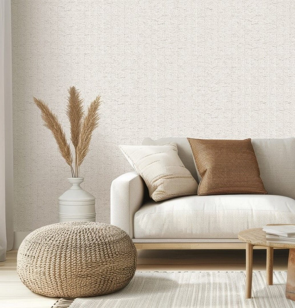 Tapeta obiektowa delikatna jodełka Tela W-47426-101-007 Vinylpex