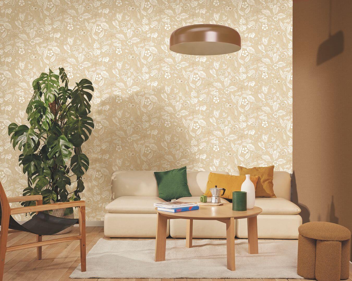 Tapeta roślinna Caselio LIG 106601010 Lightness Light