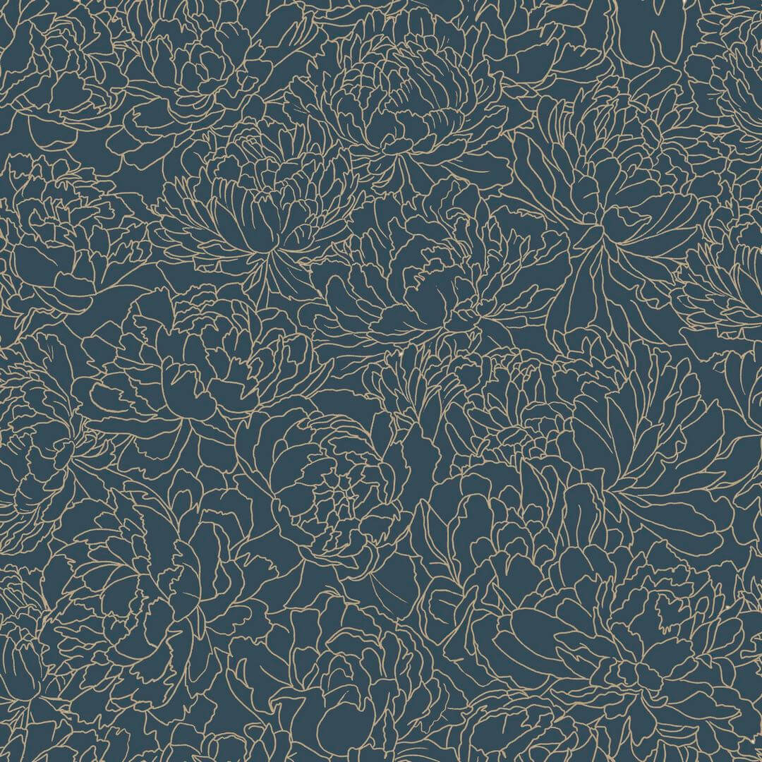Tapeta graficzne kwiaty Caselio LIG 106616026 Glow Light