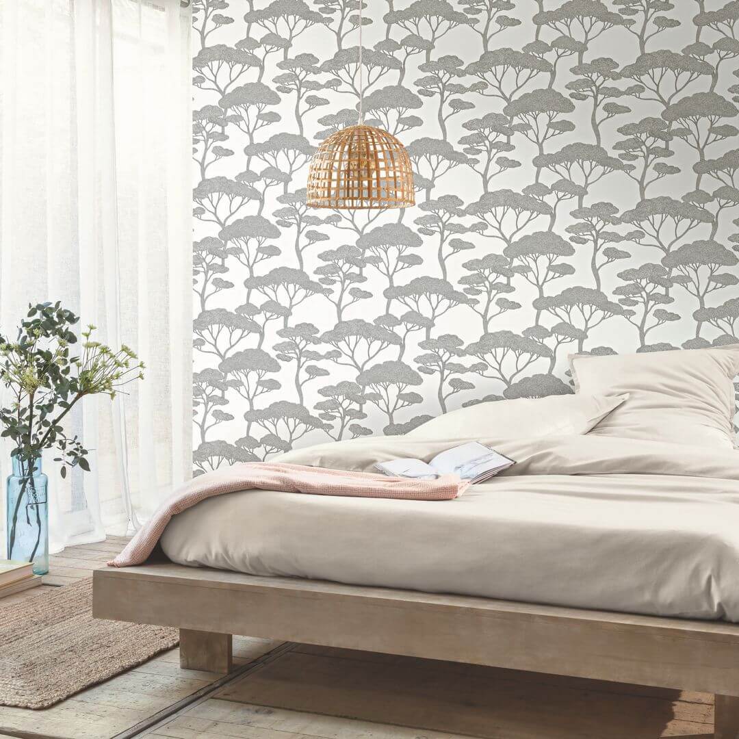 Tapeta sosnowe drzewa Caselio LIG 106629000 Sweet Light