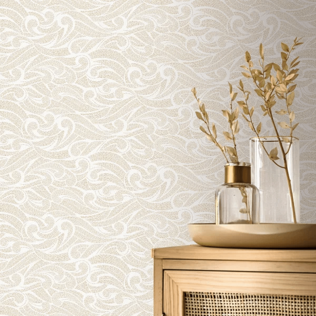 Tapeta nowoczesna arabeska Caselio LIG 106640127 Harmony Light