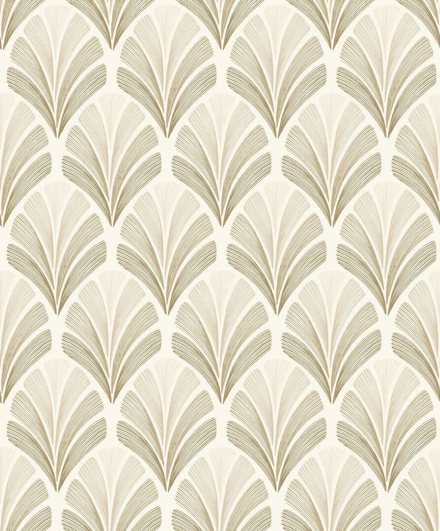 Tapeta wachlarze w stylu art-deco Casadeco ANFO 201051611 Folies ST-James Annees Folles