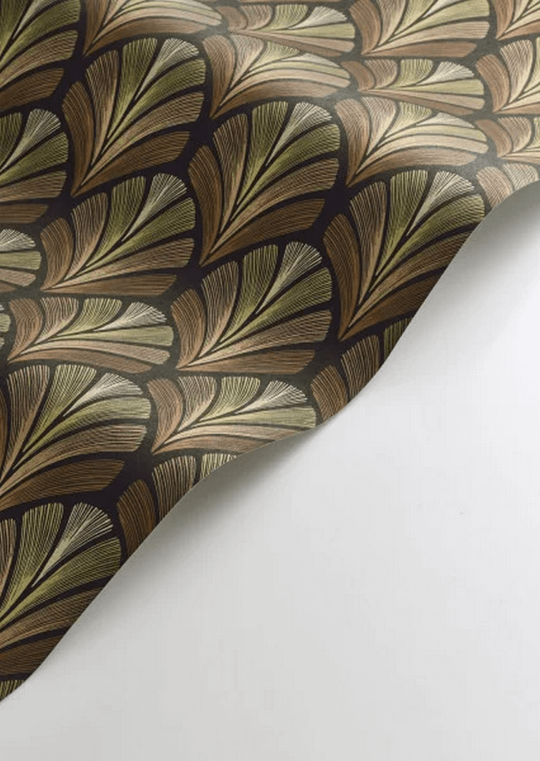 Tapeta wachlarze w stylu art-deco Casadeco ANFO 201053215 Folies ST-James Annees Folles