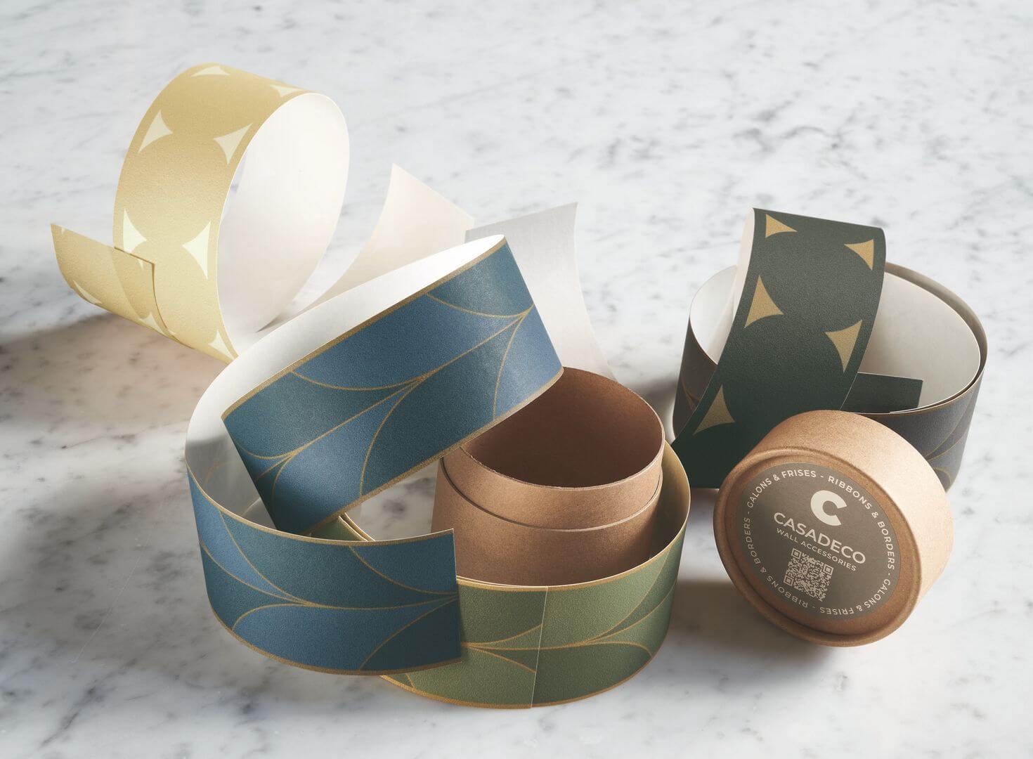 Border w stylu art-deco Casadeco ANFO 201101326 La Festive Annees Folles