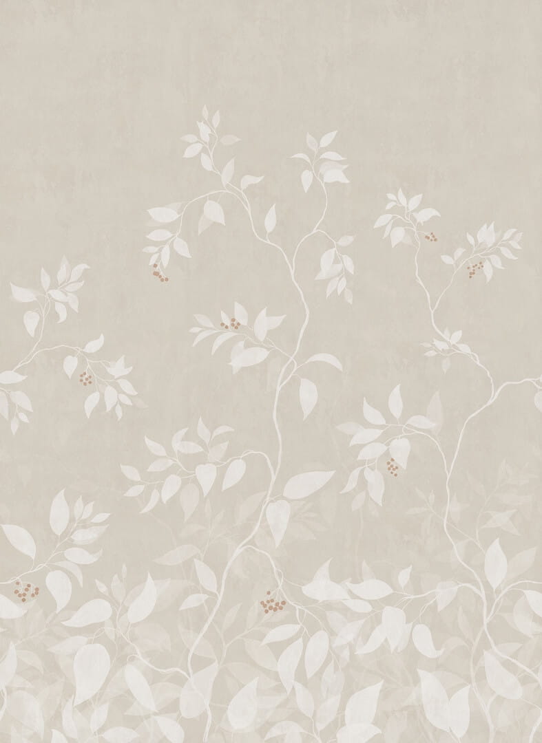 Fototapeta pnące liście Sandberg S10520 Josefine Sandstone Tradgarden