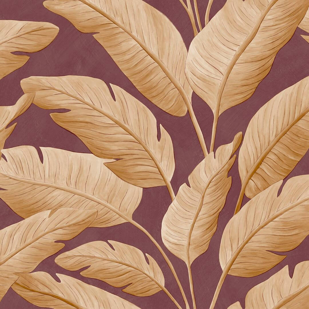 Tapeta liście bananowca Caselio BORN 106545056 Tropicalia Borneo