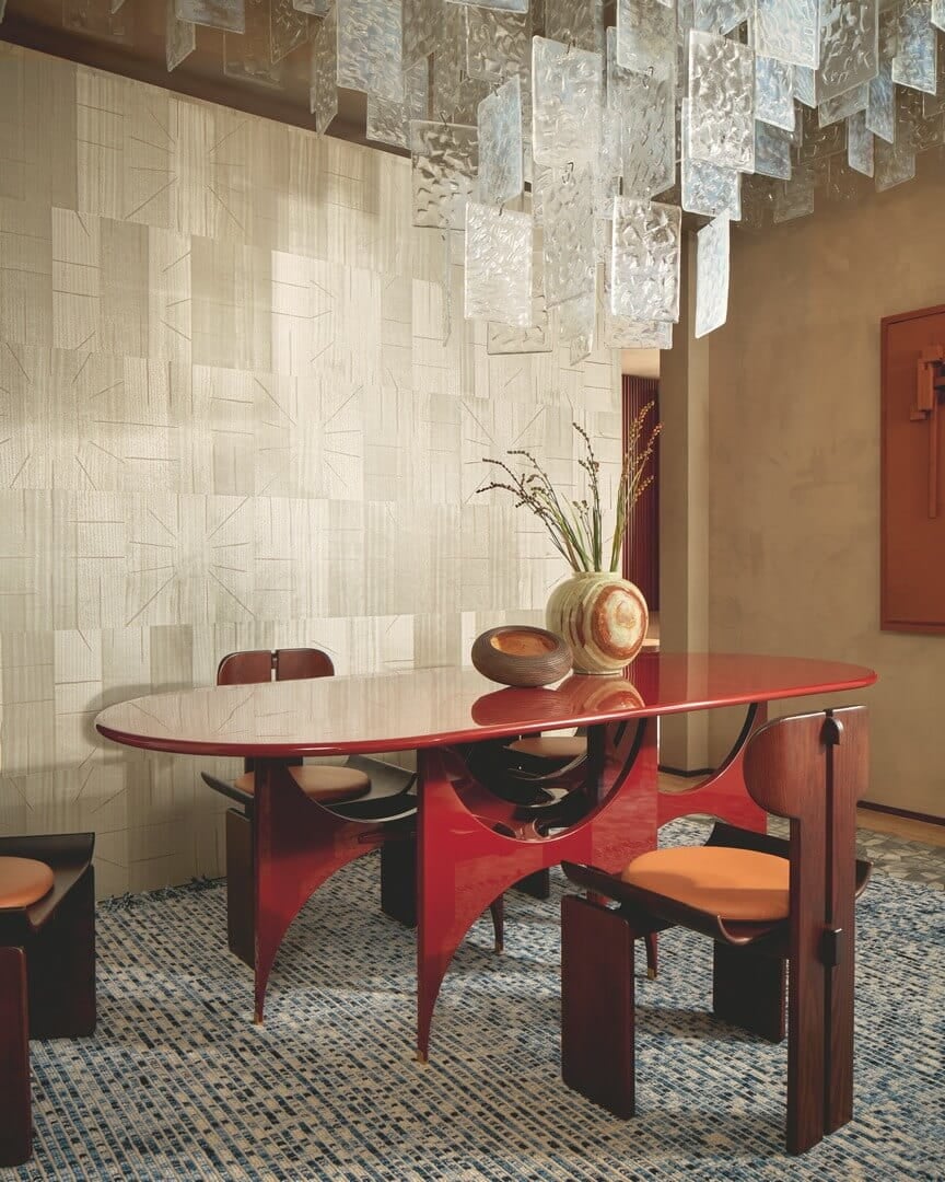 Tapeta fornir Elitis RM1038 72 Le Roi Soleil Marqueteries