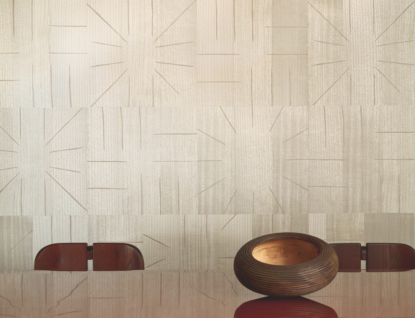 Tapeta fornir Elitis RM1038 72 Le Roi Soleil Marqueteries