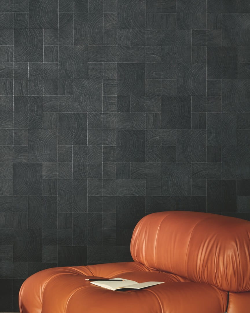 Tapeta fornir geometryczna Elitis RM1040 80 Empreintes Marqueteries