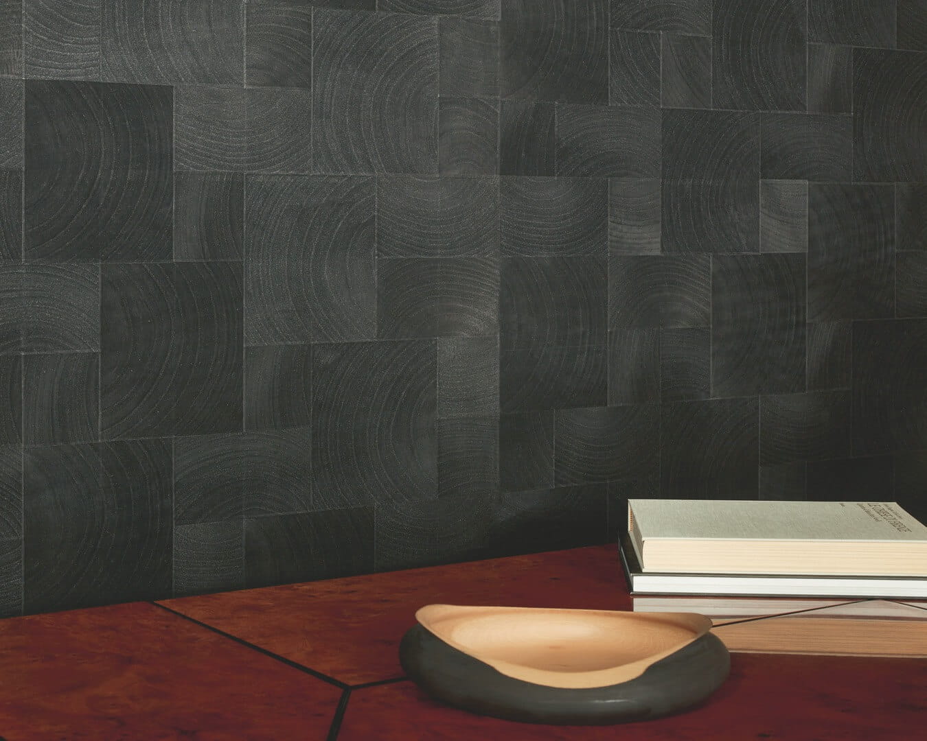 Tapeta fornir geometryczna Elitis RM1040 80 Empreintes Marqueteries