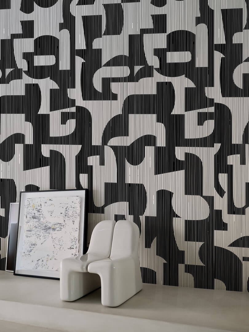 Fototapeta geometryczna Wall&Deco WDDE2502 Dettaglio Contemporary 2025