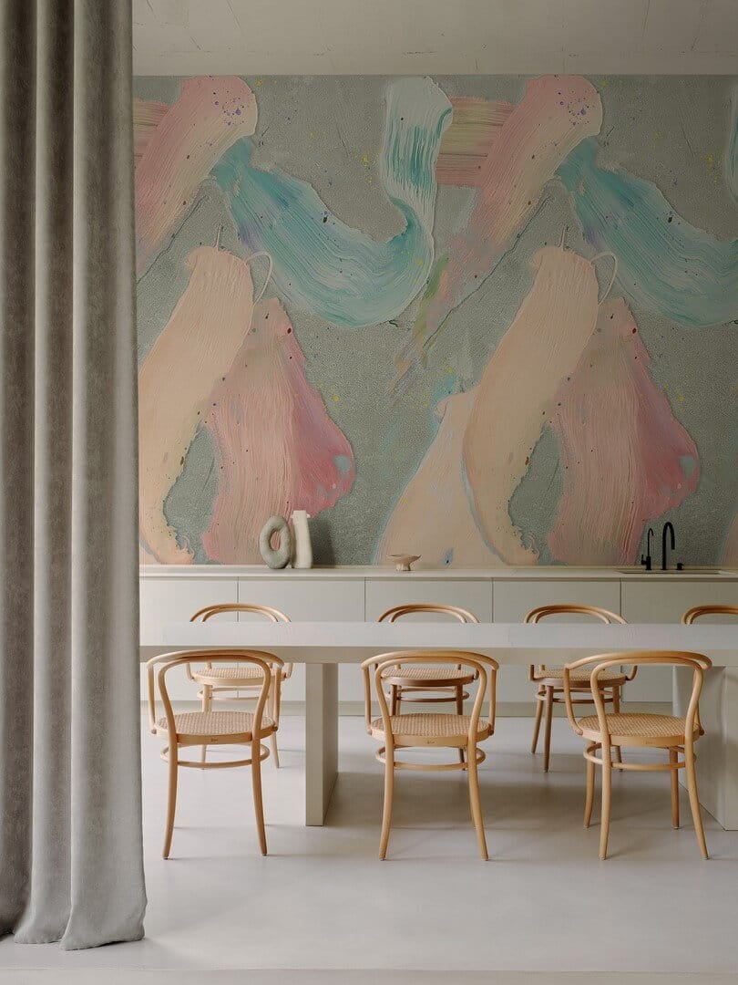 Fototapeta abstrakcyjna Wall&Deco WDRL2501 Rilievi Contemporary 2025