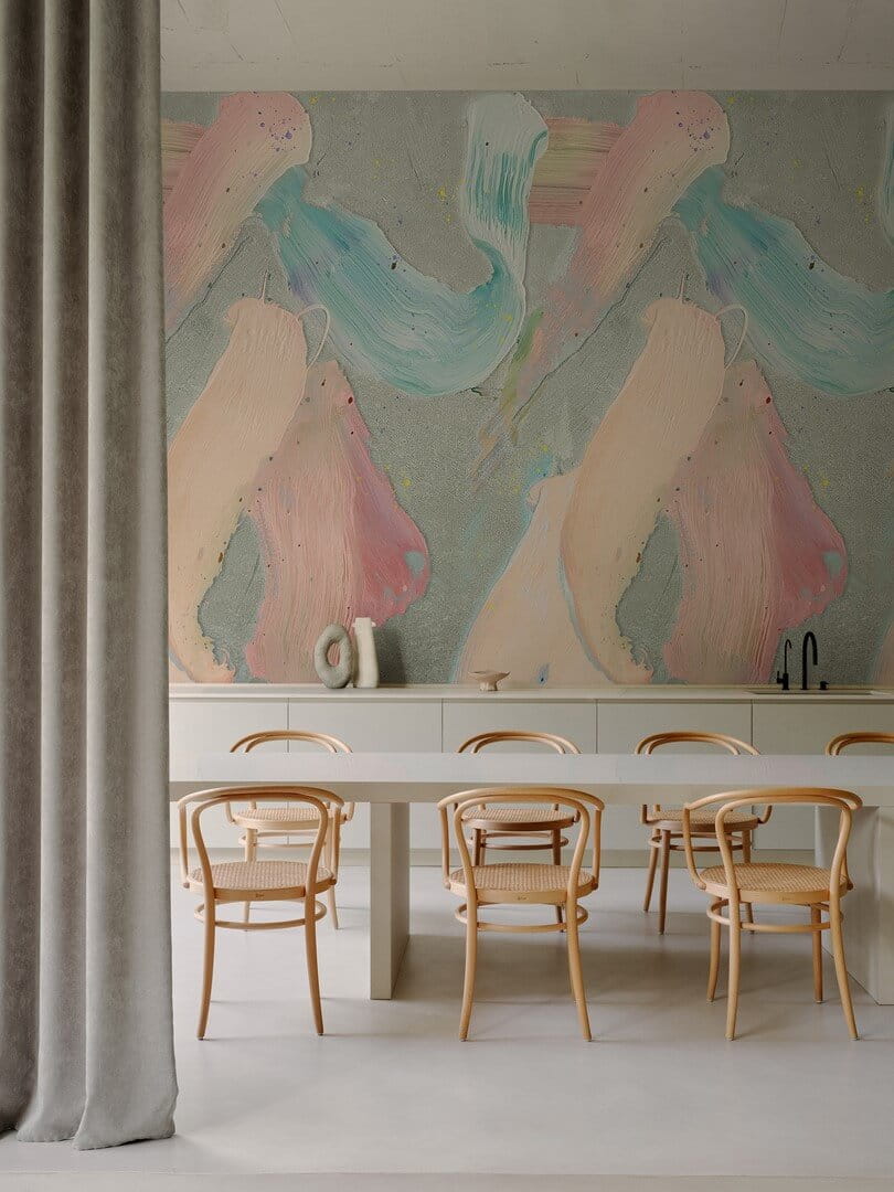 Fototapeta abstrakcyjna Wall&Deco WDRL2502 Rilievi Contemporary 2025