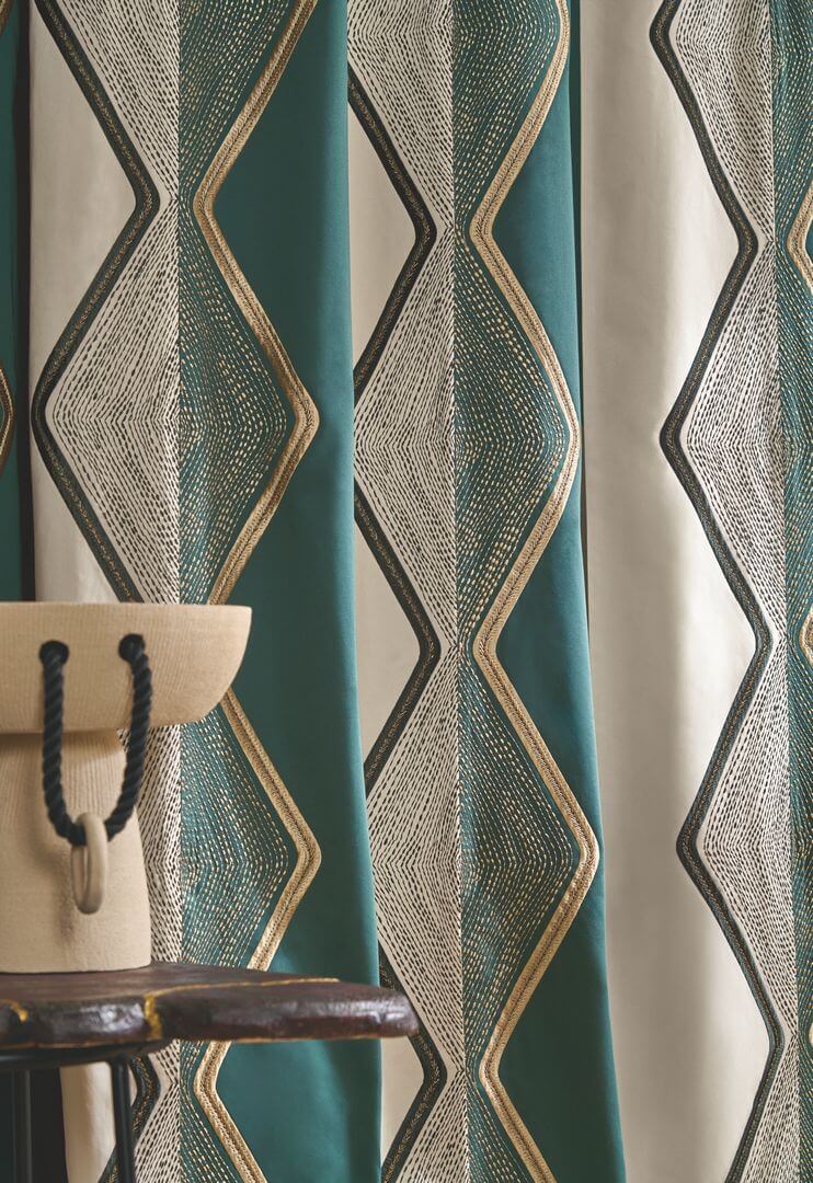 Tkanina haftowana Casamance 41840126 Mesa West Dream