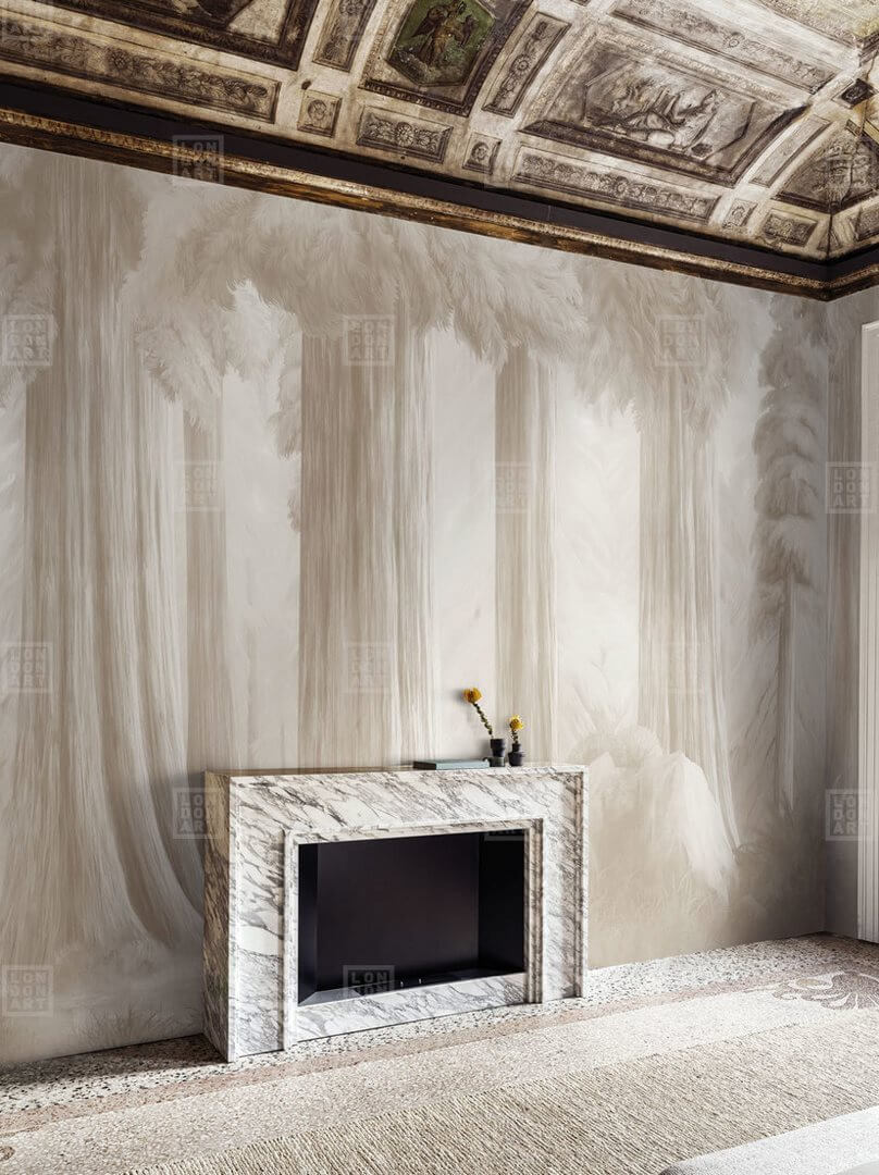 Fototapeta leśny krajobraz London Art BNV06 D La Foret Eternelle Tale Books: Bon Voyage Cap.1