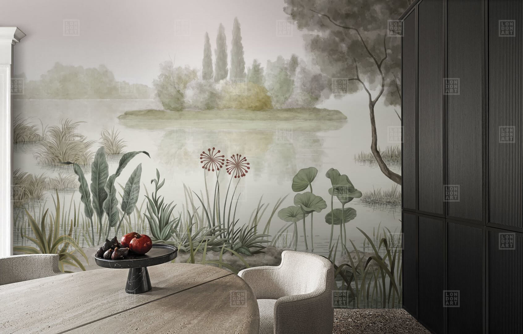 Fototapeta krajobraz natury London Art BNV07 A La Serenissime Tale Books: Bon Voyage Cap.1