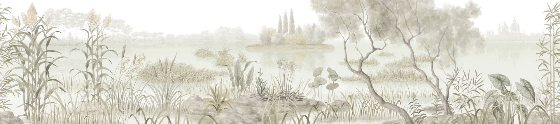 Fototapeta krajobraz natury London Art BNV07 B La Serenissime Tale Books: Bon Voyage Cap.1