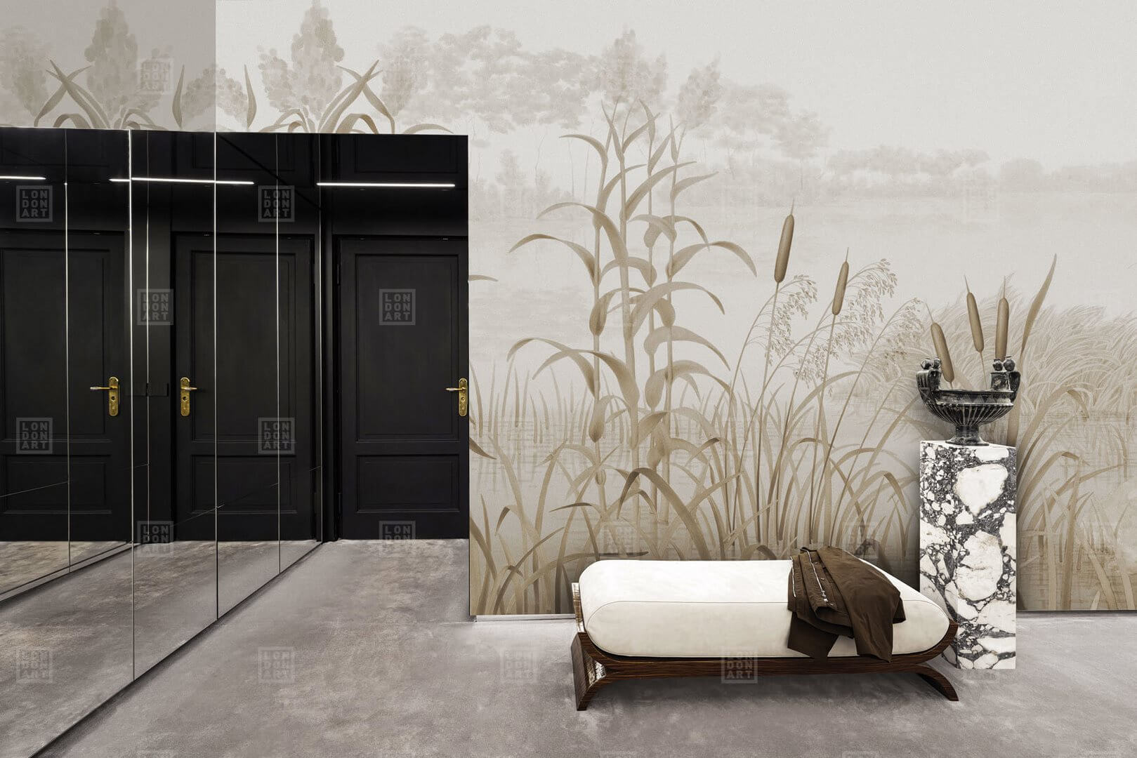 Fototapeta krajobraz natury London Art BNV07 D La Serenissime Tale Books: Bon Voyage Cap.1