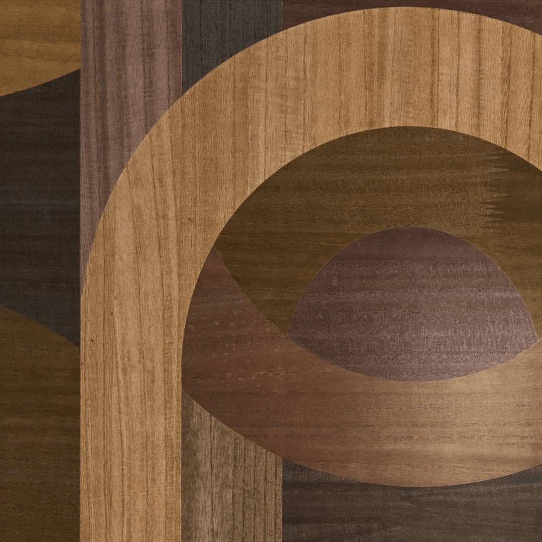 Tapeta fornir geometryczna art-deco Casamance 71780331 Traversee