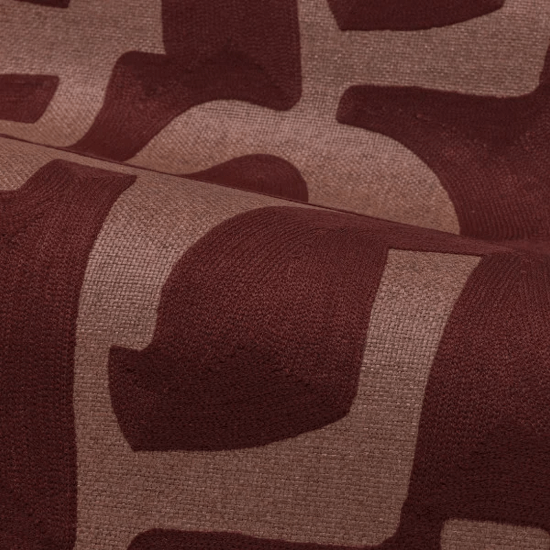 Tapeta z haftowanym organicznym wzorem Casamance 71820308 Sonate Traversee