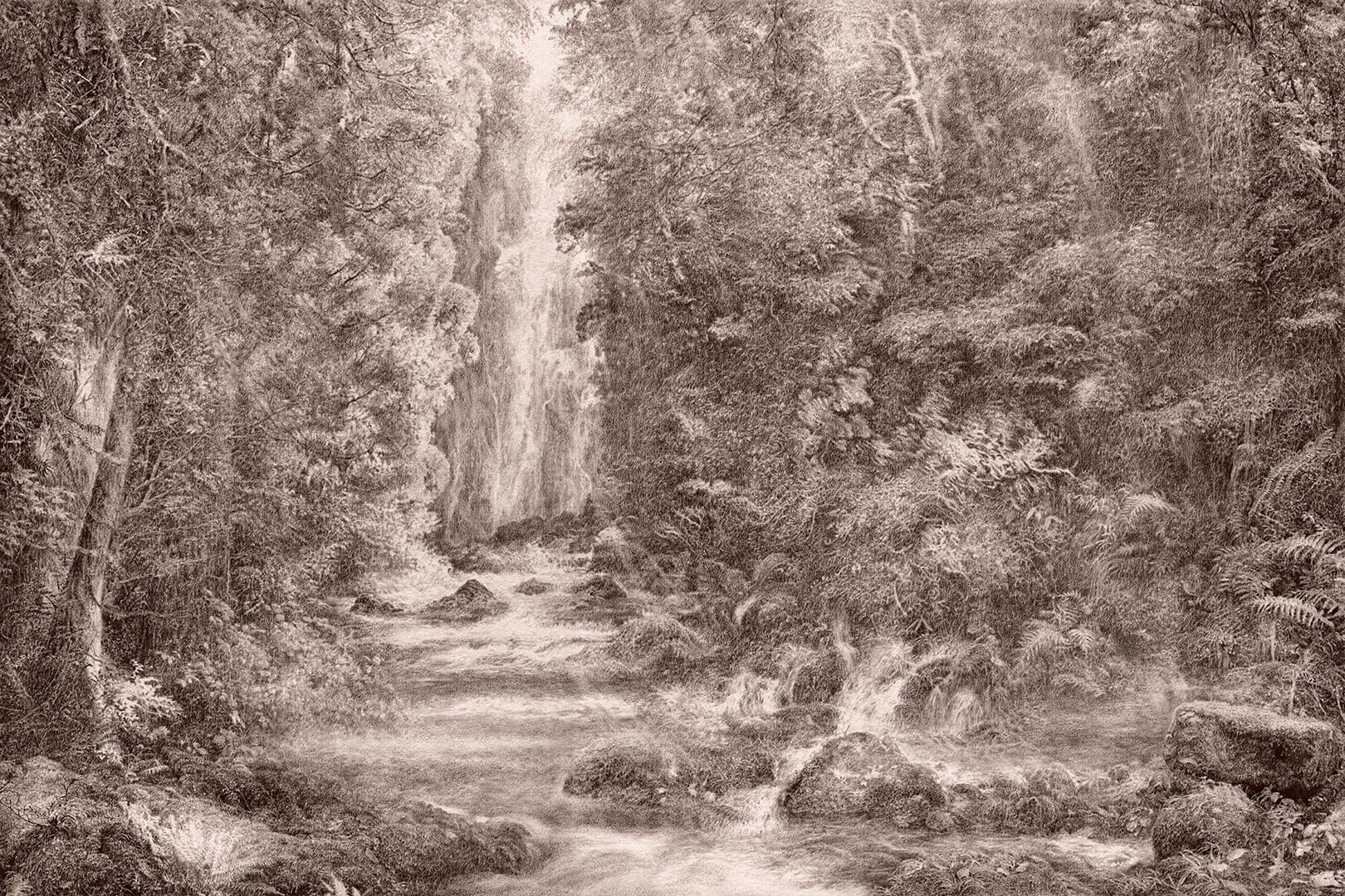 Fototapeta krajobraz natury w stylu vintage Lorenso TPA 0125 0135 04 Mossy