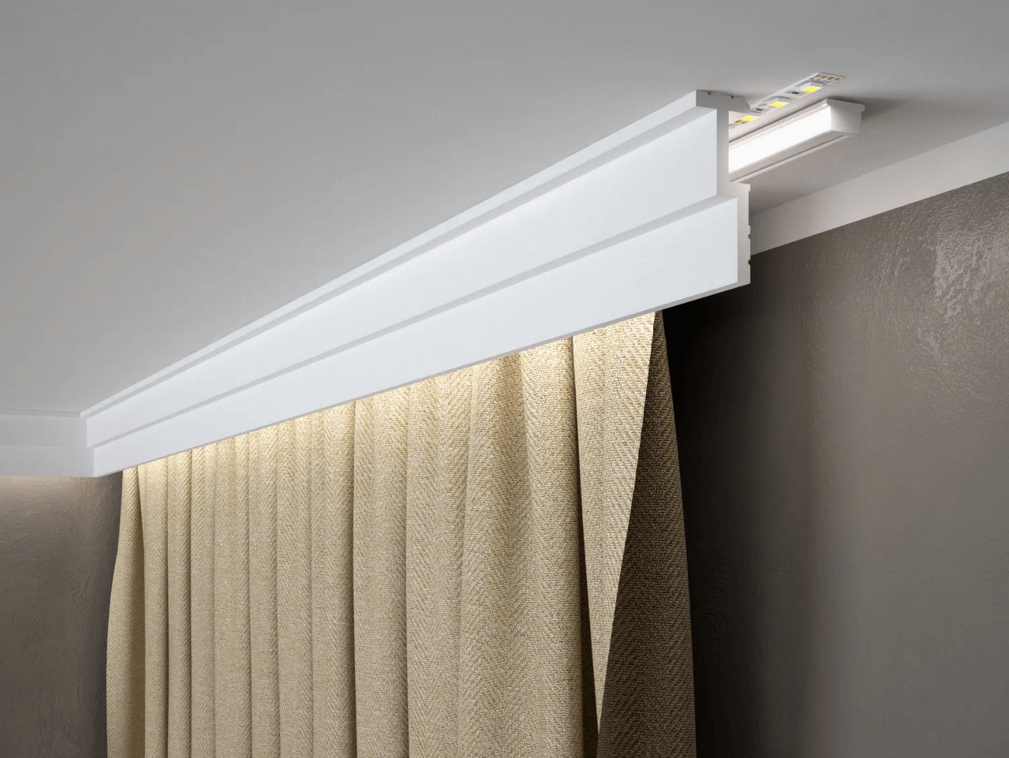 Listwa karniszowa QL024 Mardom Decor - wys. 8,5cm