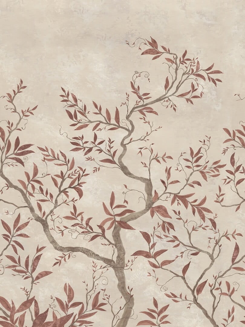 Fototapeta drzewa Rebel Walls R20345 Branches of Dreams Rust Poetic