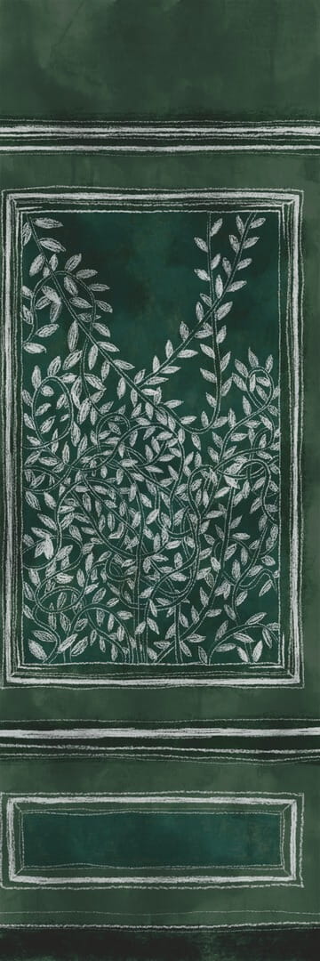 Mural inspirowany antycznymi ścianami śródziemnomorskich pałaców Elitis VP 961 01 Disegno Ortigia