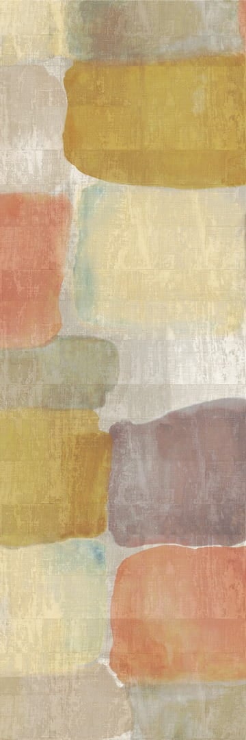 Mural abstrakcyjny na splocie z rafii Elitis VP 964 02 Palette Atelier D'artiste II