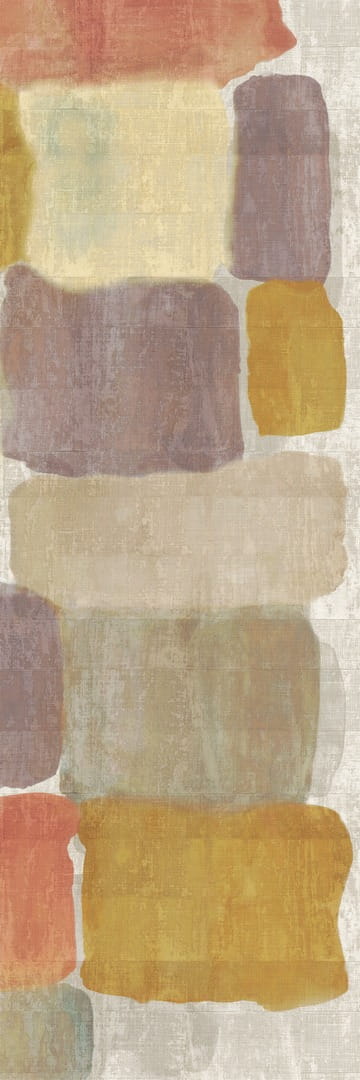 Mural abstrakcyjny na splocie z rafii Elitis VP 964 02 Palette Atelier D'artiste II