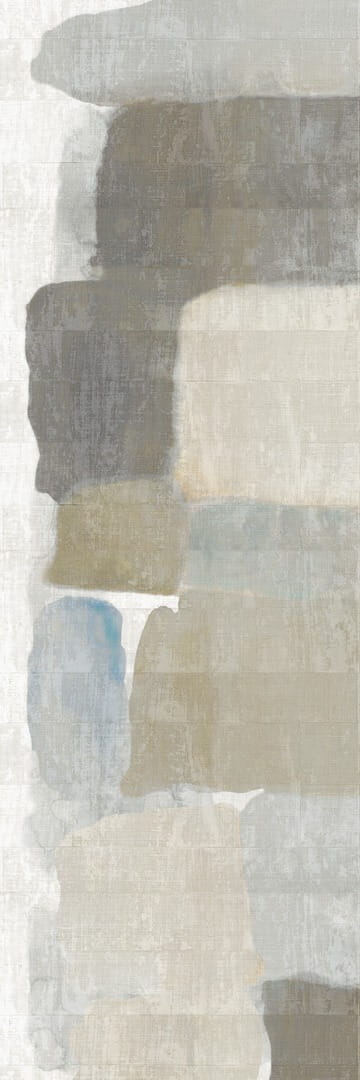 Mural abstrakcyjny na splocie z rafii Elitis VP 964 03 Palette Atelier D'artiste II