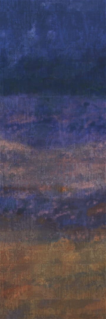 Mural artystyczny zachód słońca Elitis VP 965 01 Eternité Atelier D'artiste II