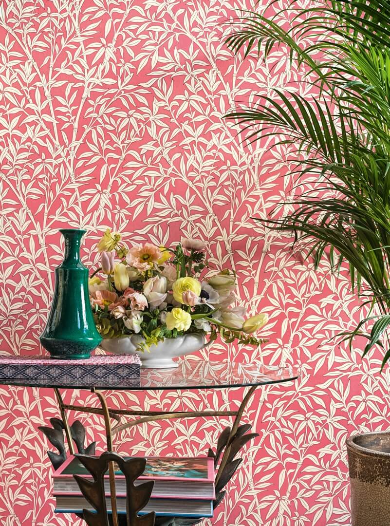 Tapeta pędy i liście bambusa Cole & Son 127/1002 Bamboo Classics Collection Vol.I