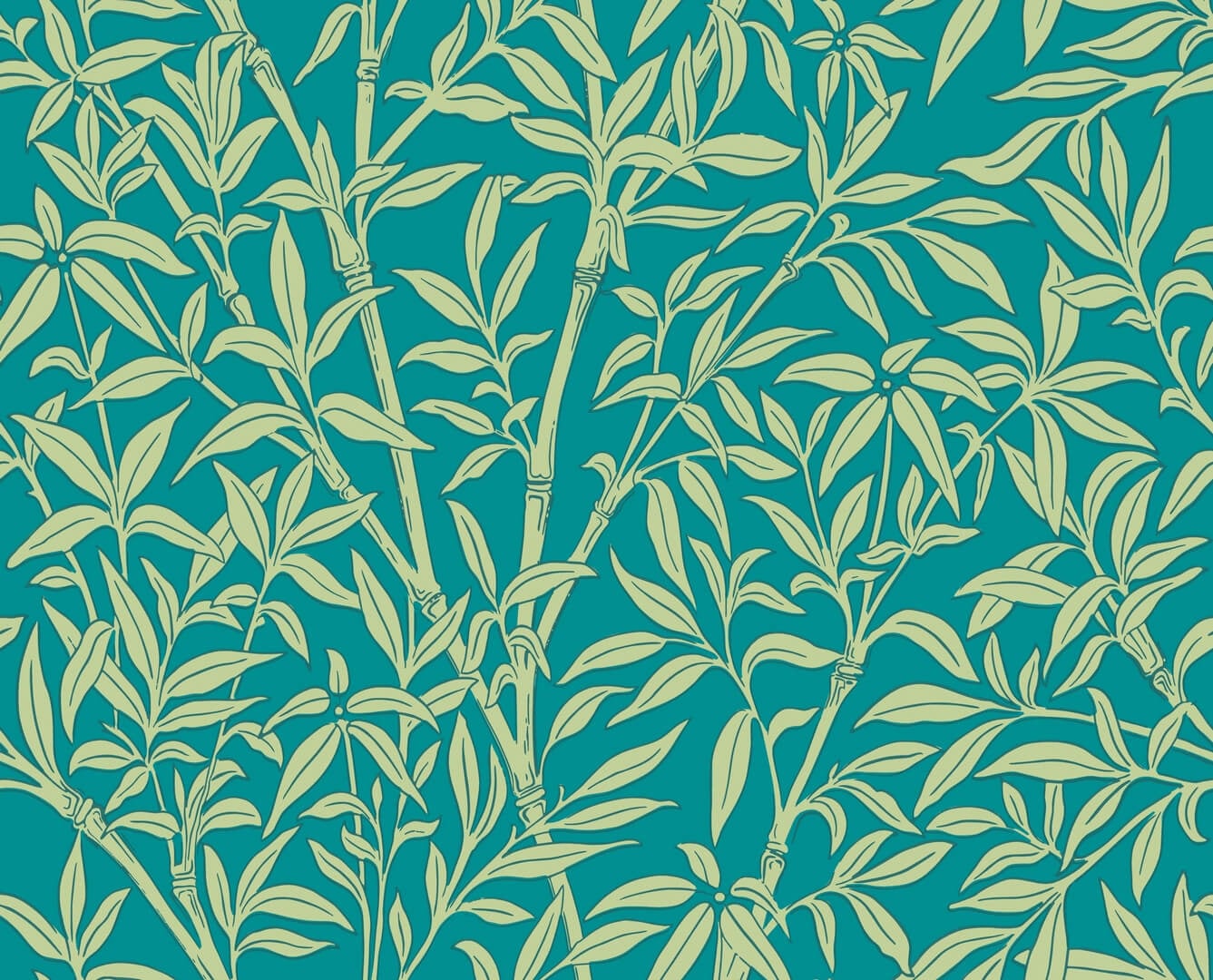 Tapeta pędy i liście bambusa Cole & Son 127/1003 Bamboo Classics Collection Vol.I