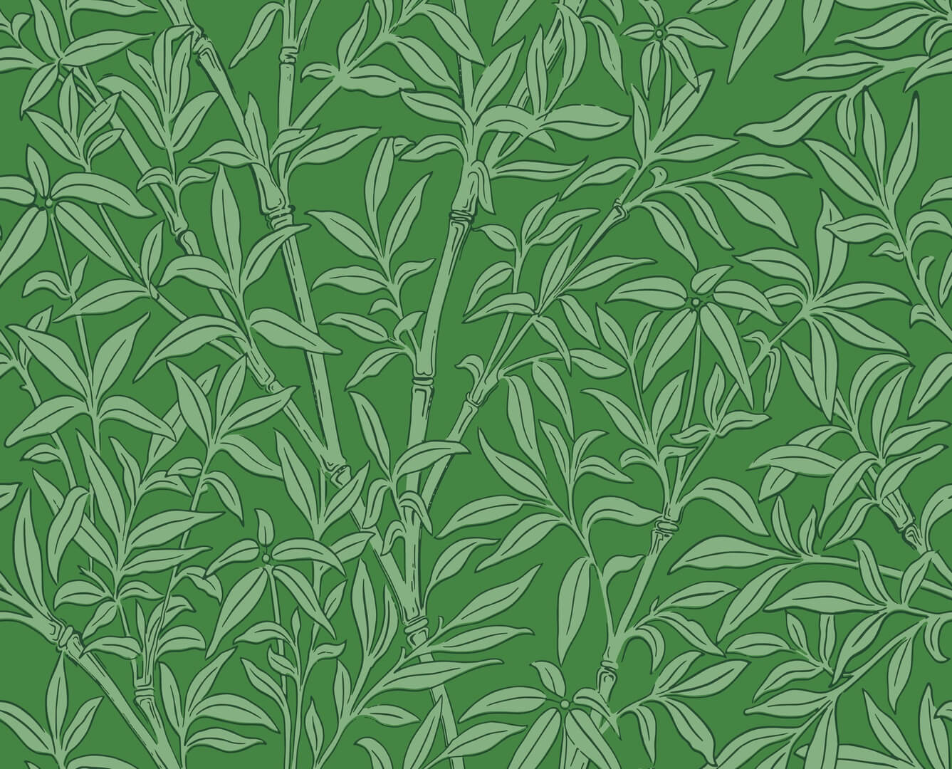 Tapeta pędy i liście bambusa Cole & Son 127/1004 Bamboo Classics Collection Vol.I