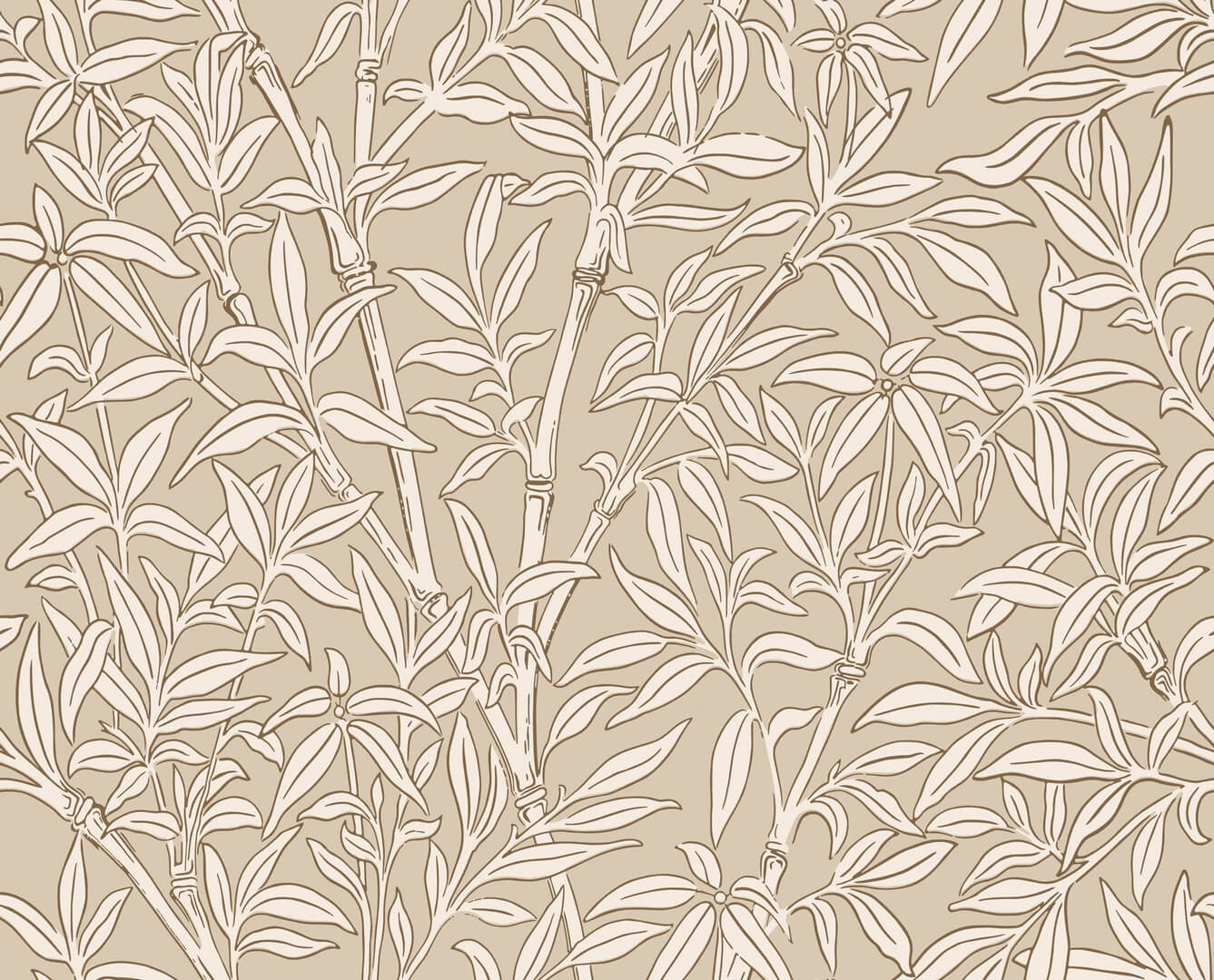 Tapeta pędy i liście bambusa Cole & Son 127/1005 Bamboo Classics Collection Vol.I