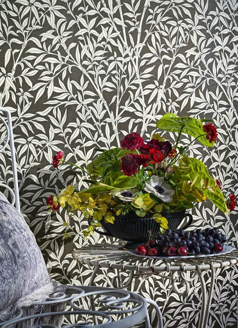 Tapeta pędy i liście bambusa Cole & Son 127/1007 Bamboo Classics Collection Vol.I