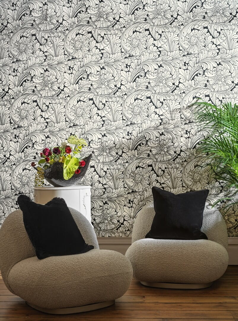 Tapeta liście akantu Cole & Son 127/6033 Acanthus Classics Collection Vol.I