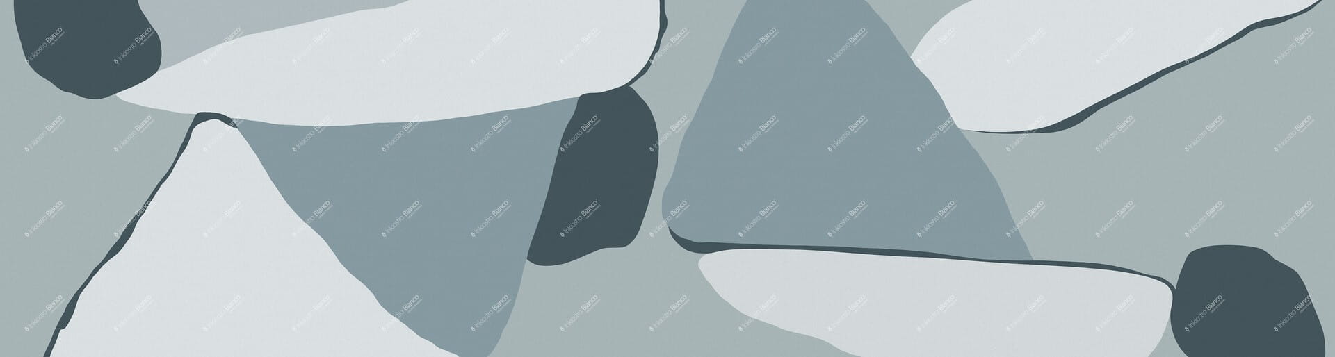 Fototapeta abstrakcyjna graficzna Inkiostro Bianco BOING INKOOOR2502 Monochrome