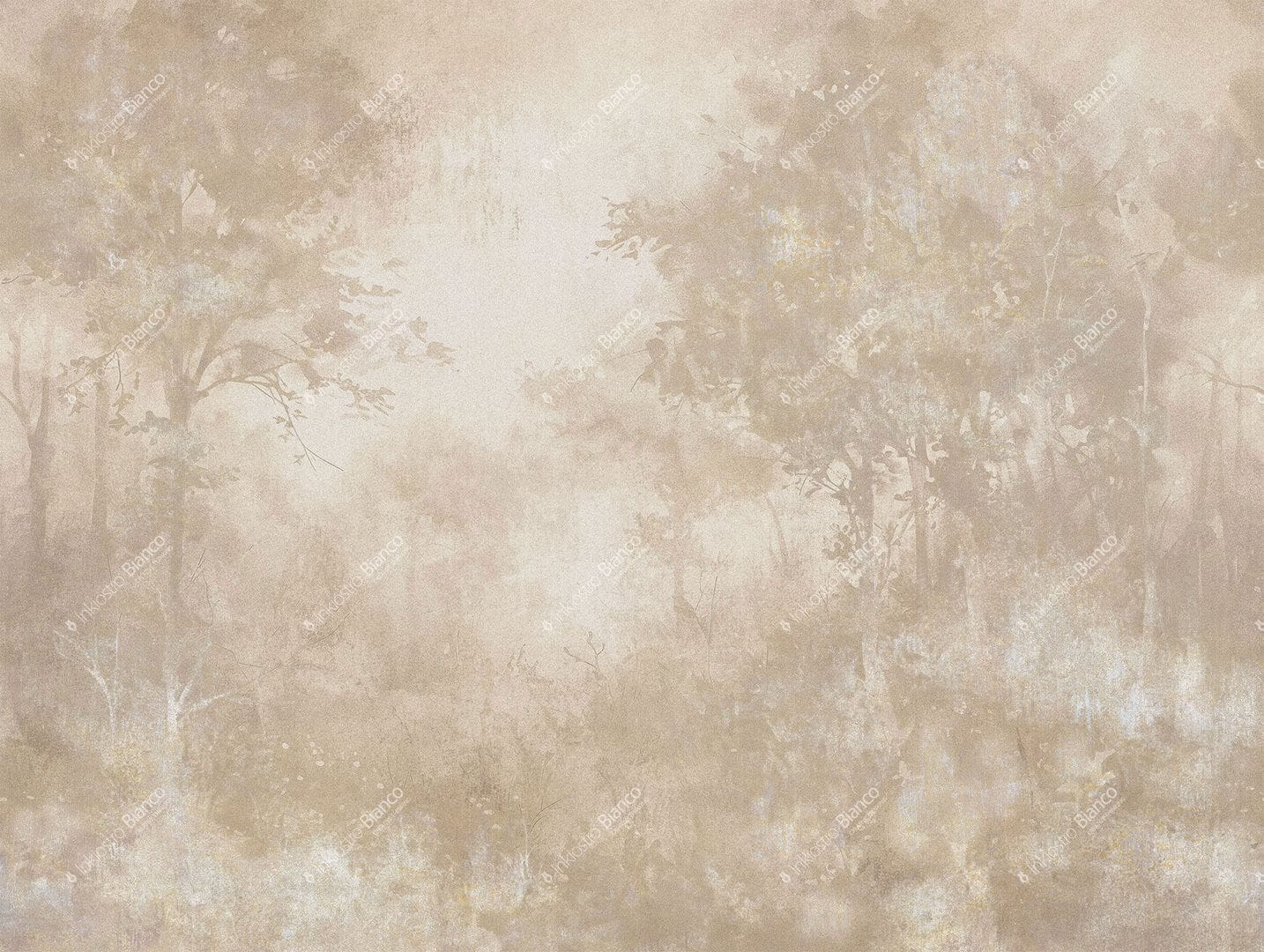 Fototapeta subtelny krajobraz natury Inkiostro Bianco SAKAMI INKIIKH2501 Monochrome