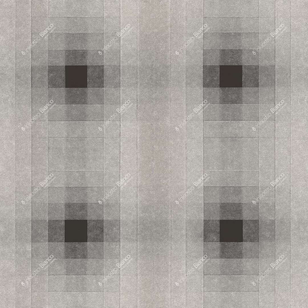 Fototapeta kwadraty z efektem 3D Inkiostro Bianco STICKYPATT INKIIEI2501A Monochrome