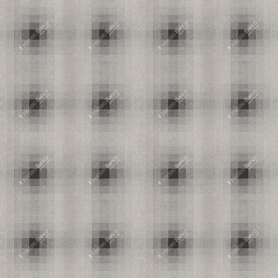 Fototapeta kwadraty z efektem 3D Inkiostro Bianco STICKYPATT INKIIEI2501B Monochrome